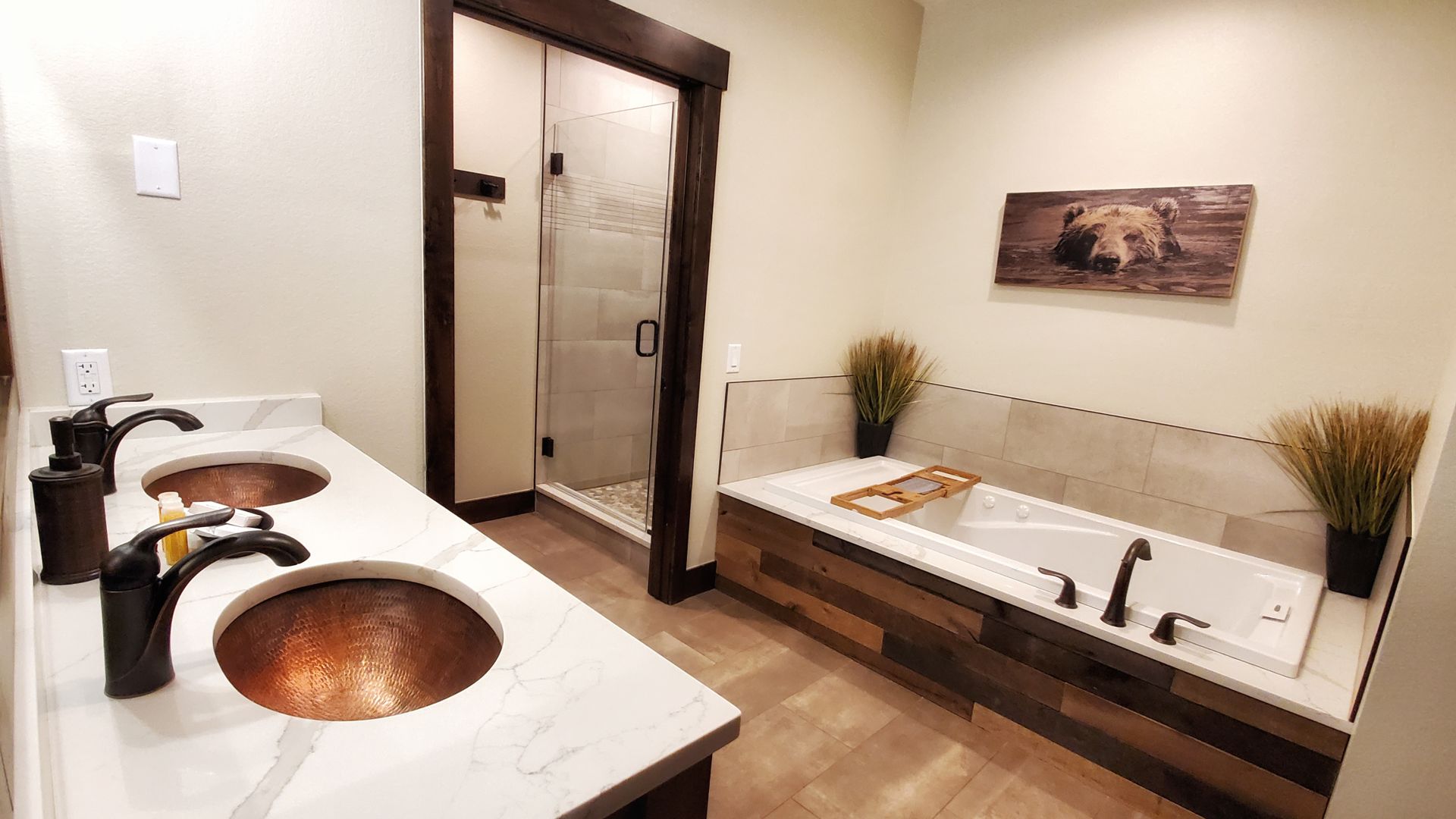 Luxury bathroom details